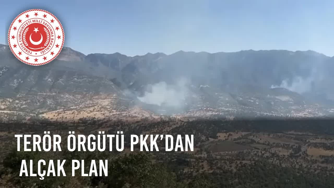 PKK'lı Teröristler Ormanları Ateşe Veriyor: TSK'nın Hassasiyeti Devam Ediyor