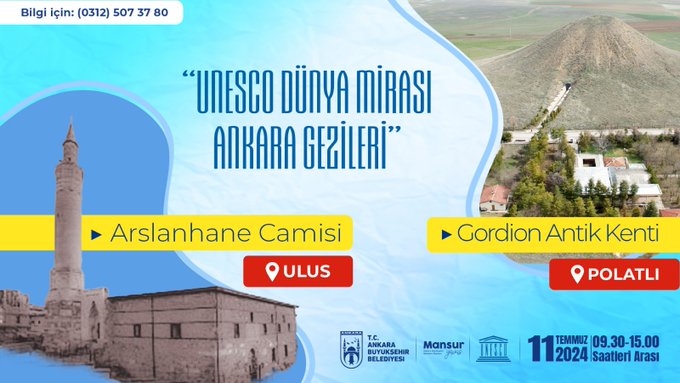 Ankara’da UNESCO Dünya Mirası Gezi Turları Başladı