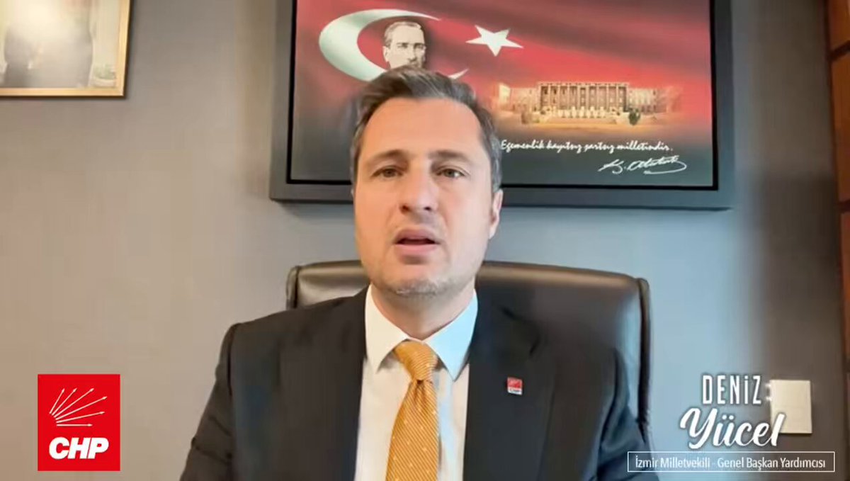 Deniz Yücel'den Hükümete Sert Eleştiri: 