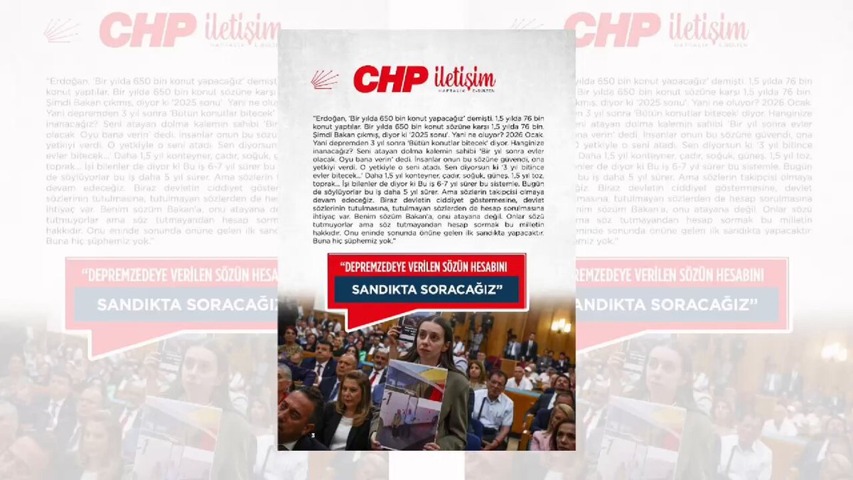 CHP'nin İletişim e-Bülteni'nin 2. Sayısı Yayında