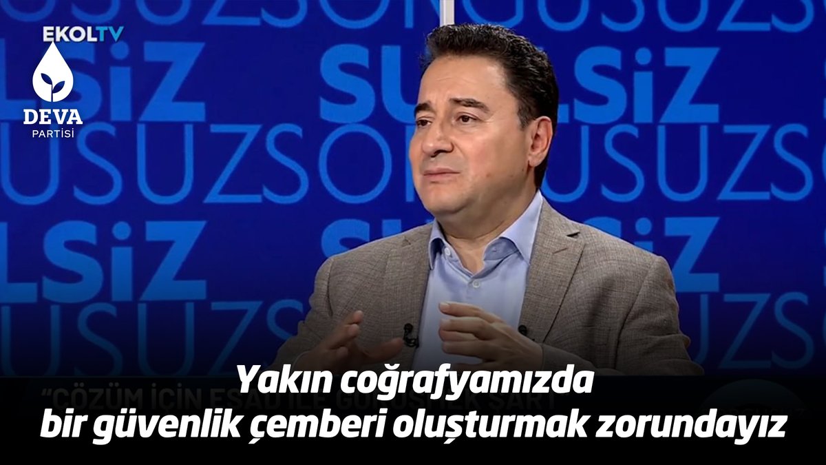 
        Ali Babacan'dan Bölgesel Güvenlik ve Komşuluk İlişkileri Üzerine Önemli Mesajlar
    