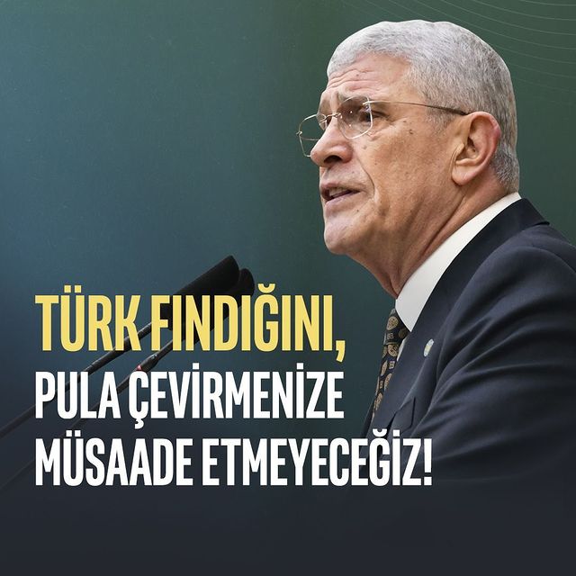 İYİ Parti'den Fındık Fiyatlarına Sert Tepki