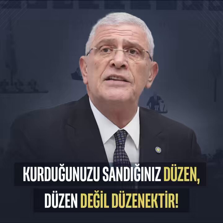 İYİ Parti Lideri Dervişoğlu'ndan Anayasa Mahkemesi Kararına Sert Tepki