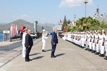 Aksaz Tersanesi'nde Büyük Deniz Gücü Gösterisi