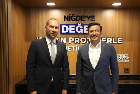 AK Parti Genel Başkan Yardımcısı Hamza Dağ'dan Niğde Belediyesi'ne Kritik Ziyaret