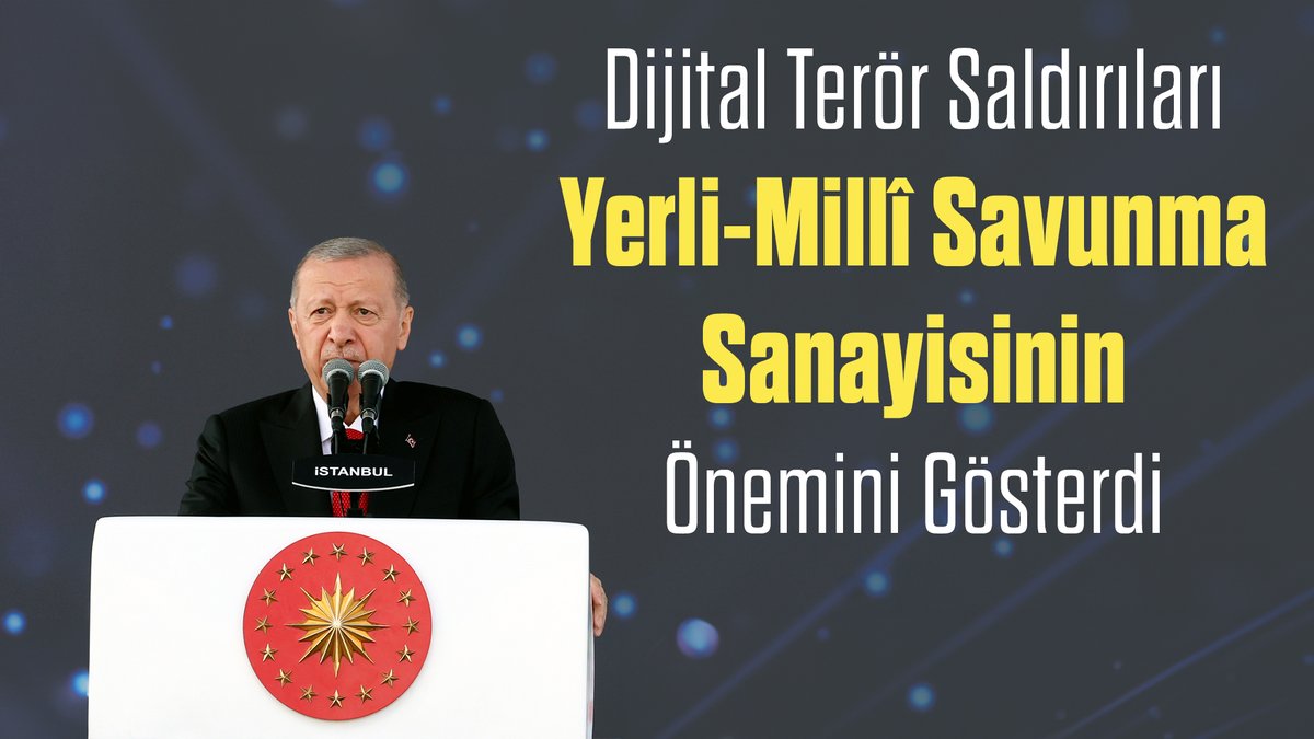 Cumhurbaşkanı Erdoğan'dan Savunma Sanayisinde Yerli Üretim Vurgusu