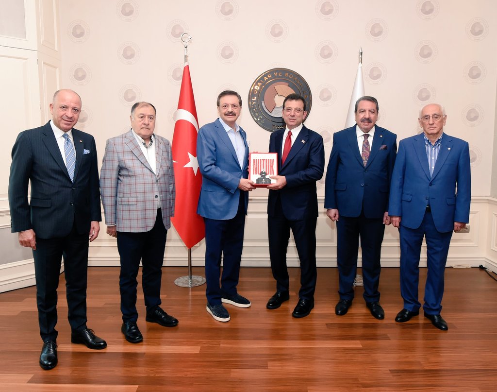 İmamoğlu'ndan Hisarcıklıoğlu'na Önemli İadei Ziyaret