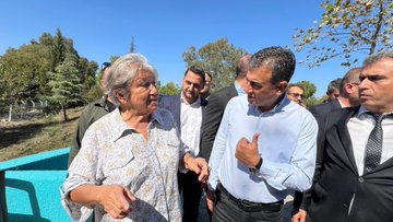 CHP Lideri Özgür Özel, Yaşar Kemal'i Osmaniye'de Andı