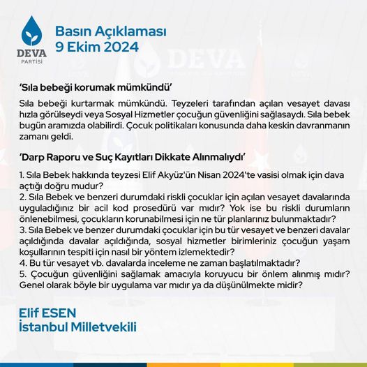 Sıla Bebeğin Kurtarılabileceği İddiası: Elif Esen'den Çarpıcı Açıklamalar