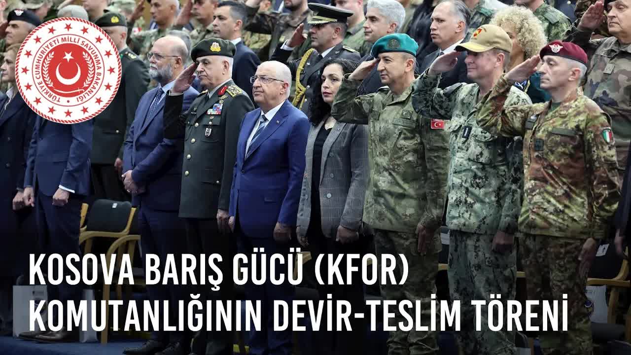 Kosova'da Barış Gücü Devir-Teslim Töreni Gerçekleştirildi