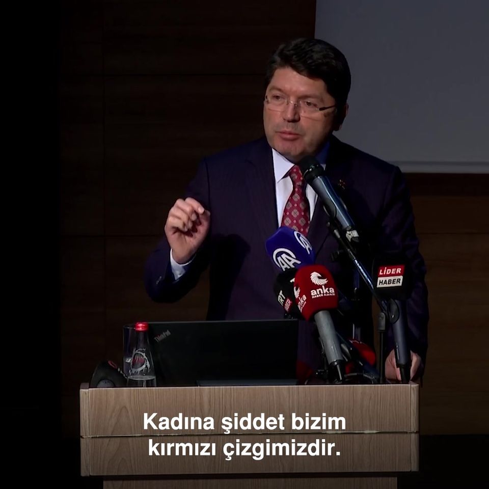 Adalet Bakanı Yılmaz Tunç: 