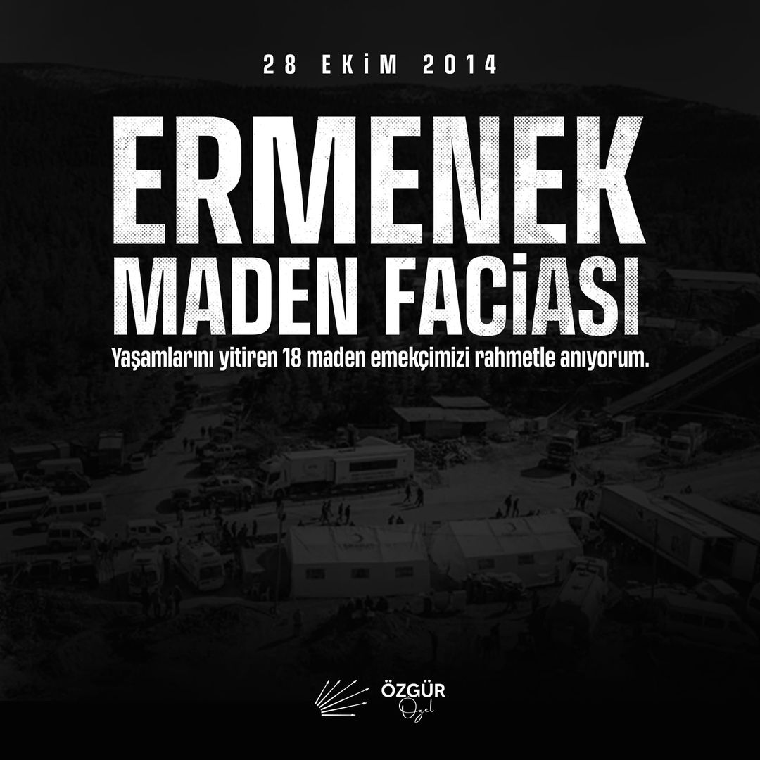 Ermenek Maden Faciasının 10. Yıl Dönümünde Madenciler Anıldı