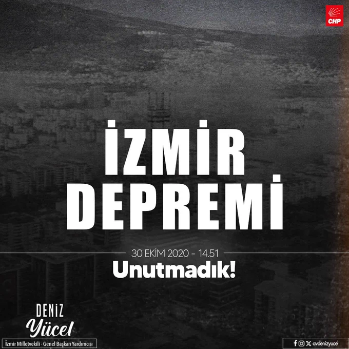 İzmir Depremi’nin Yıldönümünde 117 Kişi Anıldı